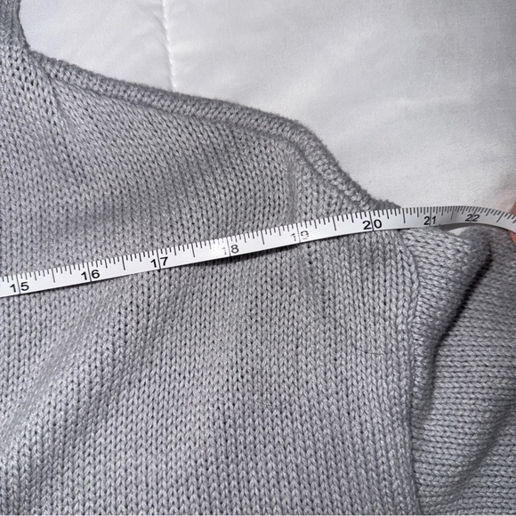 Style & Co. Charcoal Hooded Cardigan Sweater - Picture 9 of 13